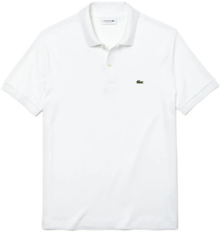 Lacoste Polo Shirt Lacoste , White , Heren - 2Xl,L,M,S,3Xl,4Xl
