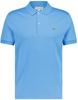 Lacoste Polo Shirts Lacoste , Blue , Heren - 2Xl,L,M,S