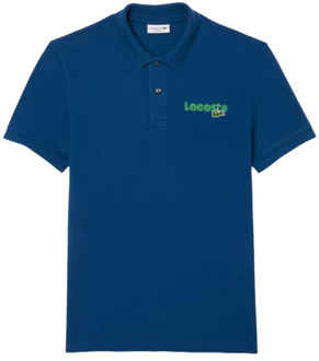 Lacoste Polo Shirts Lacoste , Blue , Heren - Xl,L,M,S