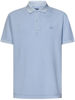 Lacoste Polo Shirts Lacoste , Blue , Heren