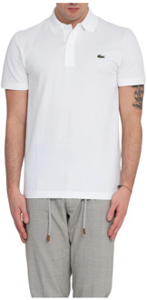 Lacoste Polo Shirts Lacoste , White , Heren - L,M,S