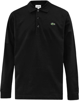 Lacoste Poloshirt - Maat M  - Mannen - zwart