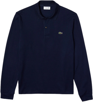 Lacoste Poloshirt - Maat S  - Mannen - blauw