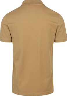 Lacoste Poloshirt Piqué Bruin - M
