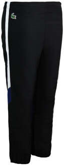 Lacoste Polyester Activewear Kinderen Zwarte Track Broek Navy