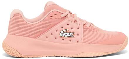 Lacoste Power Serve Allcourt schoen Dames-abrikoos, wit - 37,38,39,39.5,40,40.5,41,42