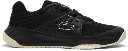Lacoste Power Serve Tennisschoenen Dames-Zwart,Crème - 42