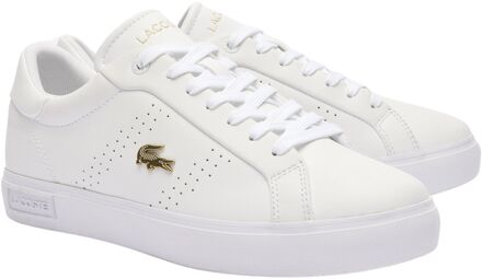 Lacoste Powercourt 2.0 Sneakers Dames wit - 40