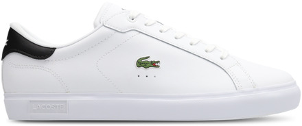 Lacoste Powercourt Sneakers Heren - Wit - Maat 45 - Leer White