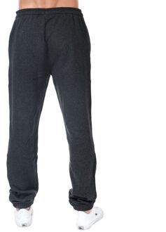 Lacoste Premium fleece joggingbroek voor heren, antracietgrijs Houtskool