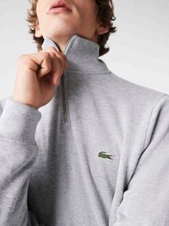 Lacoste Pullover Zipper Lichtgrijs - XL,XXL