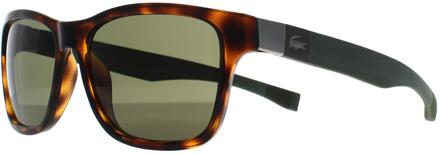 Lacoste Rechthoek Heren Havana Groen L737S Bruin - One Size