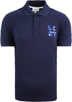 Lacoste Regular Fit Heren Navy Poloshirt - maat