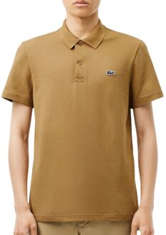 Lacoste Regular Fit Polo Heren bruin - XS