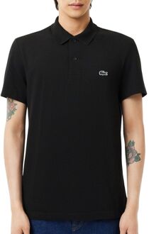 Lacoste Regular Fit Polo Heren zwart - 5