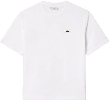 Lacoste Relaxed Fit T-shirt Dames wit - 36