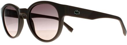 Lacoste Ronde Dames Transparant Lichtgrijs Taupe Nude Kleurverloop L6000S - One Size