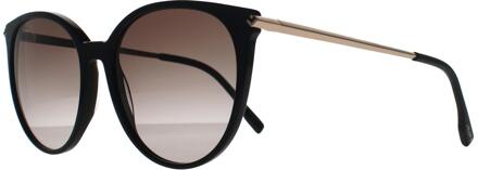 Lacoste Ronde Dames Zwart Grijs Kleurverloop L928S