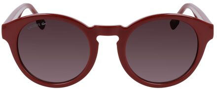 Lacoste Rood Geïnjecteerde Zonnebril