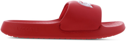 Lacoste Serve 1.0 Badslippers Heren rood - wit - 43