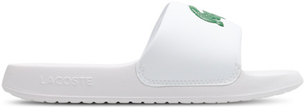 Lacoste Serve Slide 1 Slippers en Sandalen Kinder - Wit - Maat 37 - Plastic White