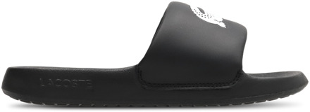 Lacoste Serve Slide 1 Slippers en Sandalen Kinder - Zwart - Maat 38 - Plastic Black