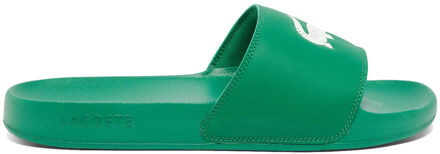 Lacoste Serve Slide Badslippers groen - 40.5,42,43,44.5,46,47
