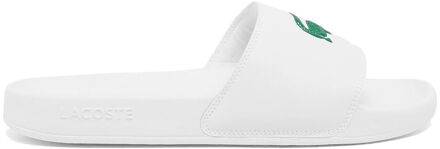 Lacoste Serve Slide Badslippers wit - 40.5,42,43,44.5,46,47