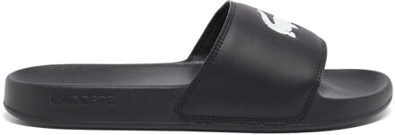 Lacoste Serve Slide Badslippers zwart - 40.5