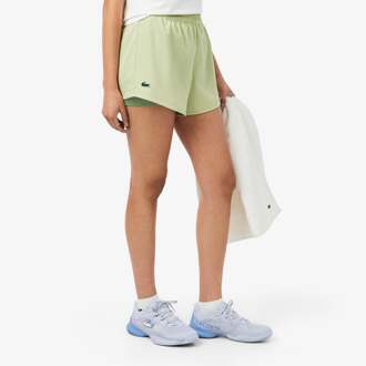 Lacoste Shorts Dames limoen - 34,36,38,40,42
