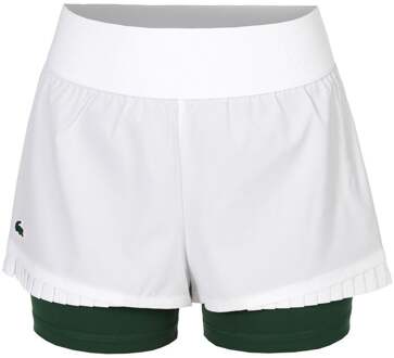 Lacoste Shorts Dames wit