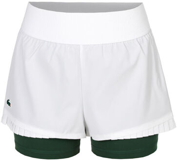 Lacoste Shorts Dames wit