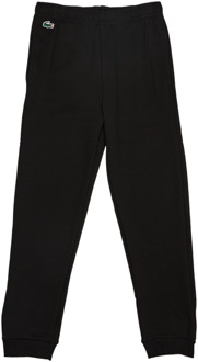 Lacoste Silicon Croc Core Broeken Kinder - Zwart - Maat 130 - 140 CM - Katoen French Terry Black