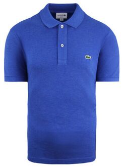 Lacoste Slim Fit Heren Blauw Poloshirt - maat XS