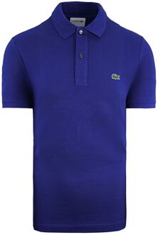 Lacoste Slim Fit Heren Blauw Poloshirt - XS