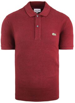 Lacoste Slim Fit Heren Bourgondisch Polo Shirt Bourgogne