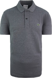 Lacoste Slim Fit Heren Grijs Poloshirt - XS