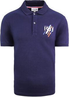 Lacoste Slim Fit Heren Navy Poloshirt - maat