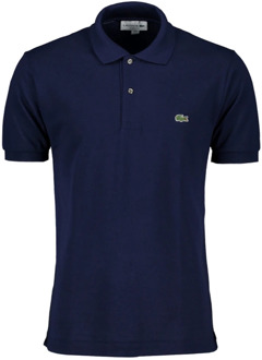 Lacoste slim fit polo Blauw - L