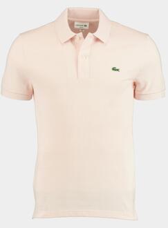 Lacoste Slim Fit polo - roze -  Maat: S