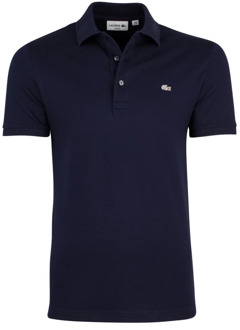 Lacoste  Slim Fit Polo SS - Navy Blauw - XS