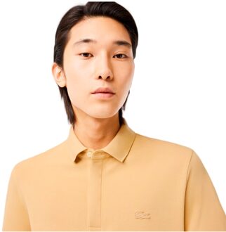 Lacoste Smart Paris herenpolo - maat XS Beige