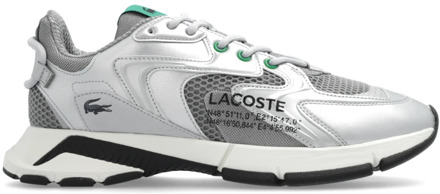 Lacoste Sneakers met logo Lacoste , Gray , Heren - 41 Eu,43 1/2 Eu,44 Eu,42 1/2 Eu,40 Eu,44 1/2 Eu,45 EU