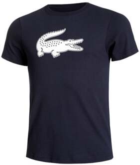 Lacoste Sport T-Shirt Jersey Donkerblauw Lacoste , Blauw , Heren - M