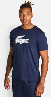 Lacoste Sport T-Shirt Jersey Donkerblauw Lacoste , Blauw , Heren - M