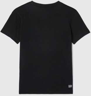 Lacoste Sport Tennis T-shirt - Jongens - blauw - zwart