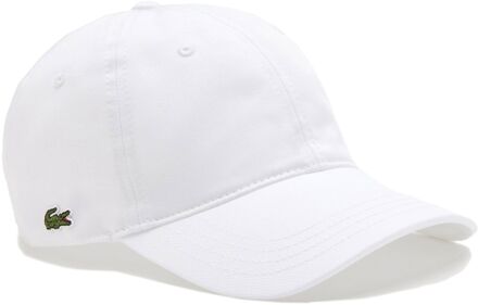 Lacoste Sportieve Elegante Baret Lacoste , White , Heren - ONE Size