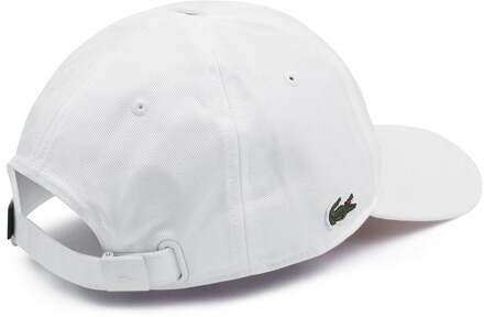 Lacoste Sportieve Elegante Baret Lacoste , White , Heren - ONE Size