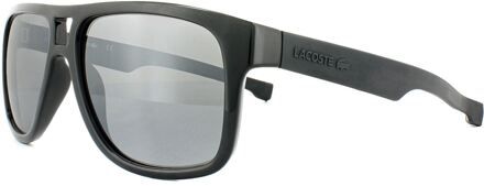 Lacoste Square Herenzonnebril Zwart Grijs Gradiënt - One Size