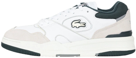 Lacoste Stijlvolle Herensneakers Lacoste , White , Heren - 43 1/2 Eu,44 1/2 Eu,42 EU
